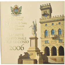 San Marino, Set, 2006, 1c à 5 €, MS(65-70)