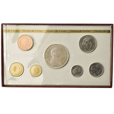 Moneta, Monaco, Rainier III, Set, 1975, 10 c à 50 Fr, MS(65-70), ND
