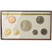 Moneta, Monaco, Rainier III, Set, 1975, 10 c à 50 Fr, MS(65-70), ND