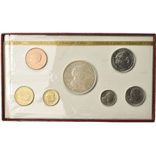 Moneta, Monaco, Rainier III, Set, 1975, 10 c à 50 Fr, MS(65-70), ND