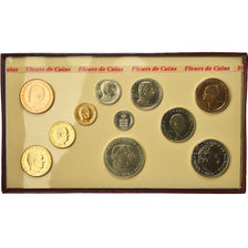 Monnaie, Monaco, Rainier III, Set, 1982, 1c à 100 Fr, FDC