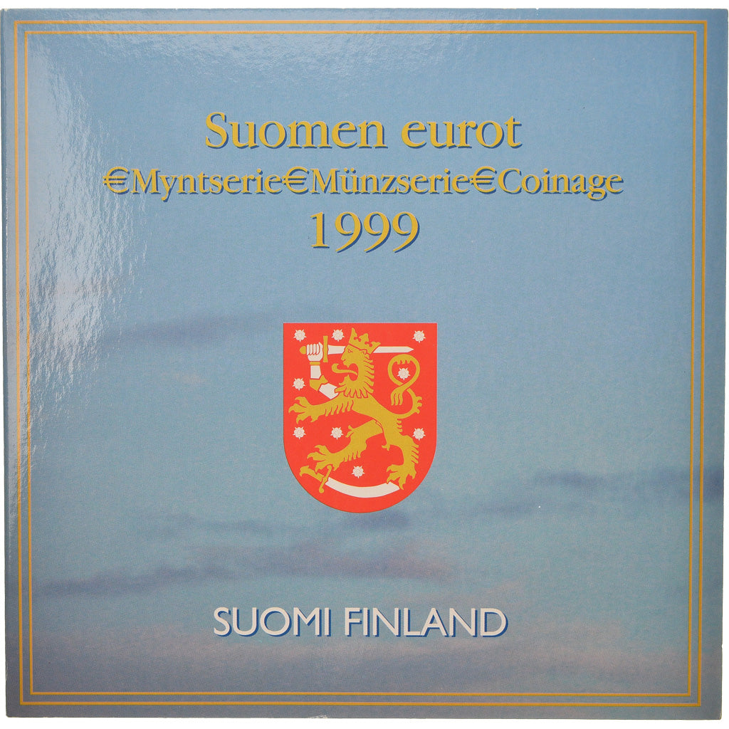 Finlandia, Set, 1999, 1c à 2€, FDC, Sin información