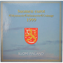 Finlandia, Set, 1999, 1c à 2€, FDC, Sin información