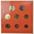 Áustria, Set, 2004, 1c à 2€, MS(65-70), N/D
