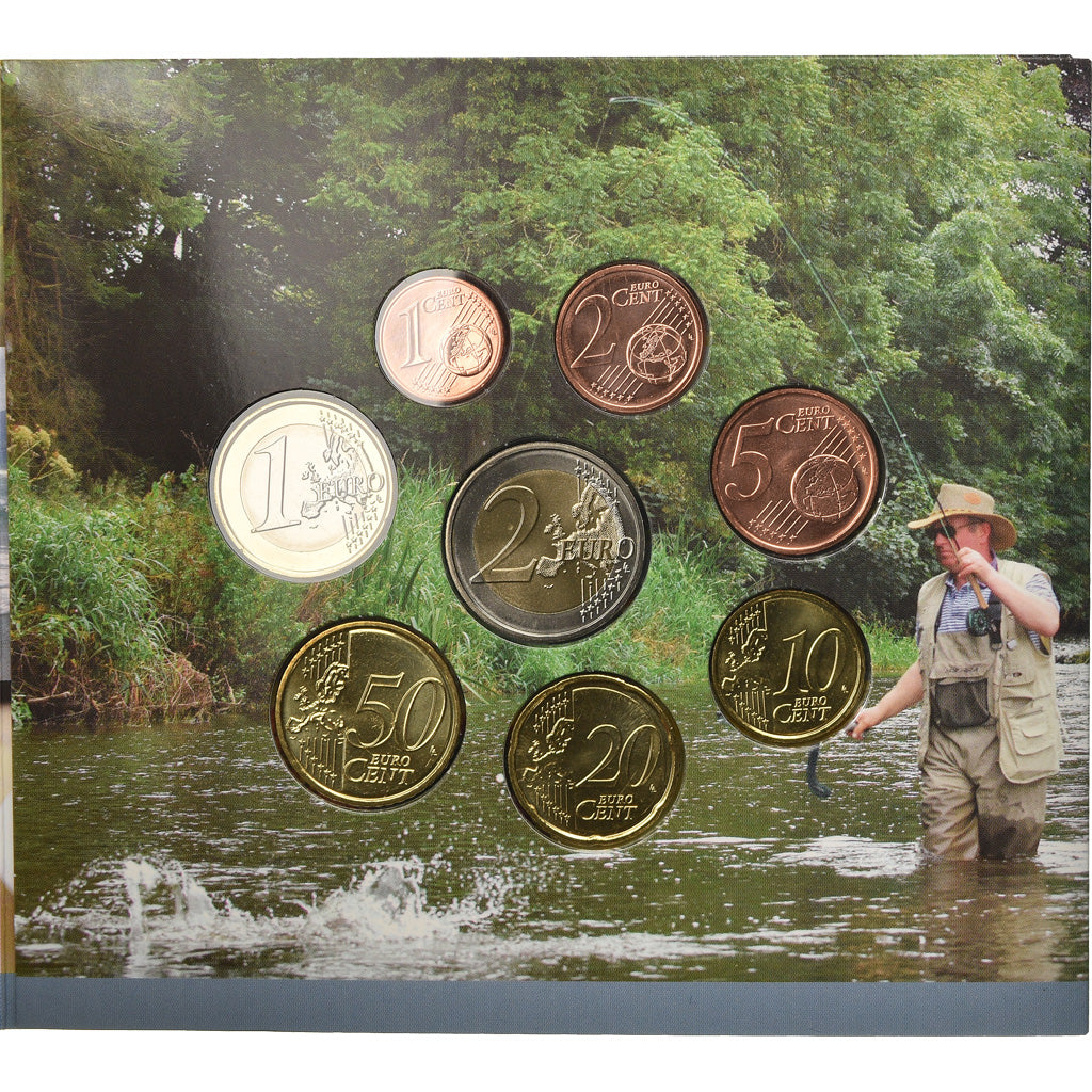 REPUBLIKA IRLANDII, Set, 2011, Sandyford, 1c à 2€, MS(65-70), ND