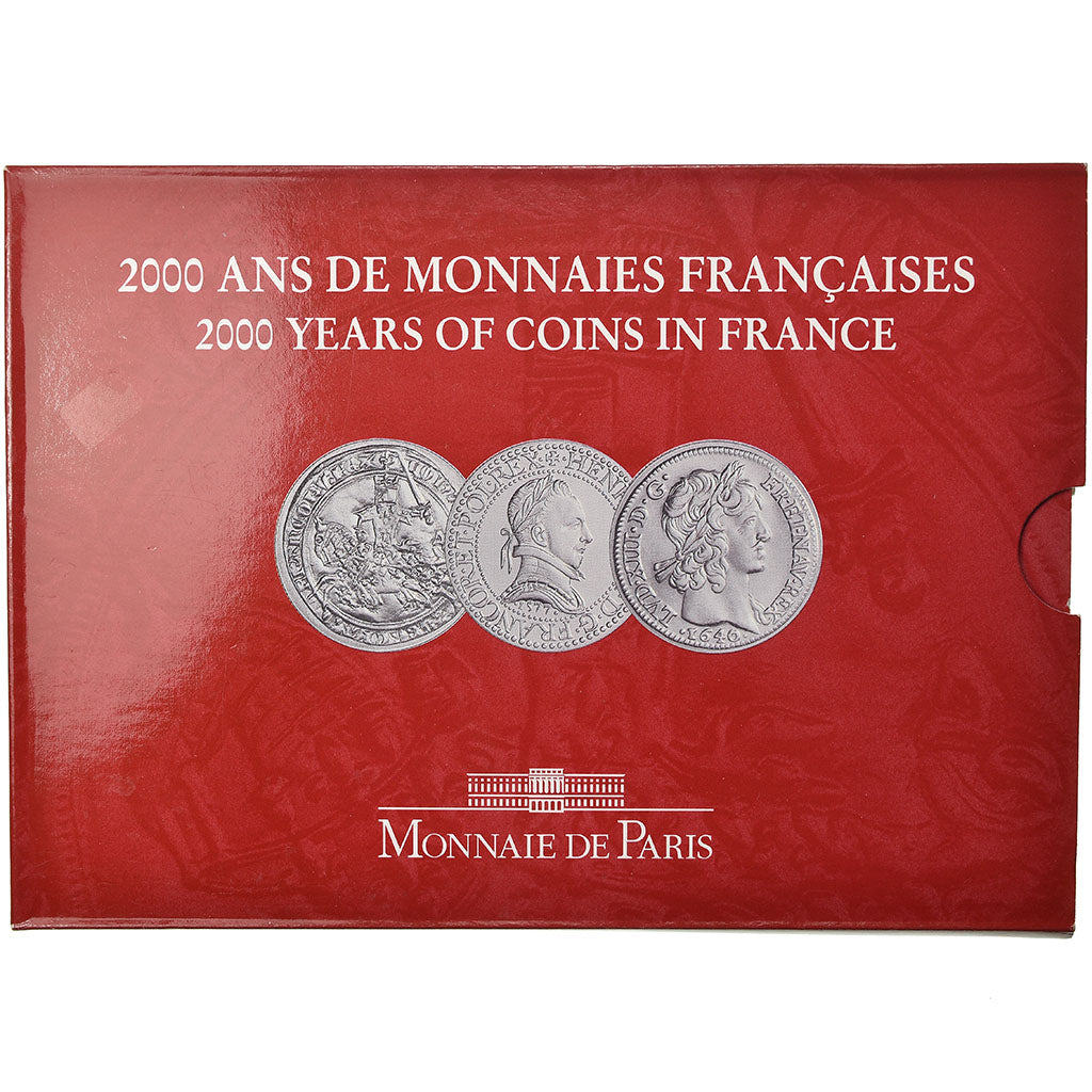 Coin, France, Set, 2000, 3 X 5 Francs n°2, MS(65-70)