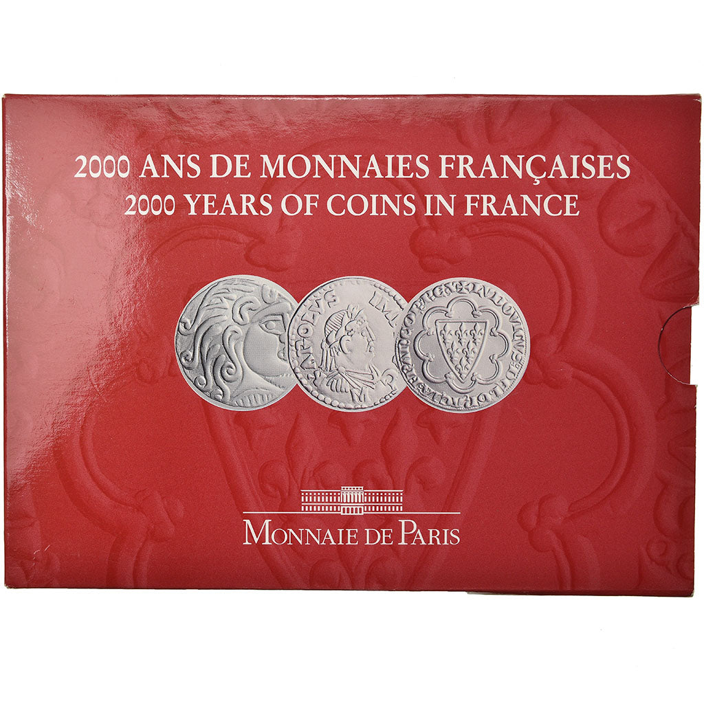 Coin, France, Set, 2000, 3 X 5 Francs n°1, MS(65-70)
