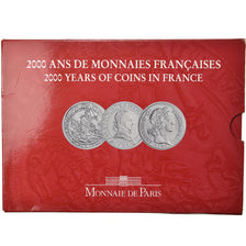 Coin, France, Set, 2000, 3 X 5 Francs n°2, MS(65-70)