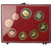 Monaco, Coffret Belle Epreuve, Prince Rainier III, 2004, 1c à 2€, SPL