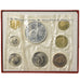 Moeda, Mónaco, Rainier III, Set, 1974, 10 c à 50 Fr, MS(65-70), N/D