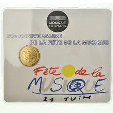 France, 2 Euro, Fête Musique, 2011, BU, SPL, Bi-Metallic, Gadoury:13., KM:1789