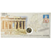 Greece, 1 Euro, 2004, Enveloppe philatélique numismatique, MS(63), Bi-Metallic