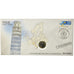 Itália, 1 Euro, 2003, Enveloppe philatélique numismatique, MS(63), Bimetálico