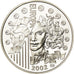Francia, Monnaie de Paris, 1,5 Euro, Europa, 2002, FDC, Plata