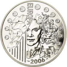 França, Monnaie de Paris, 1,5 Euro, Europa, 2006, MS(65-70), Prata