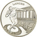 France, Monnaie de Paris, 1,5 Euro, Sport, Lancer du poids, 2003, MS(65-70)