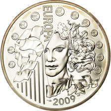 France, Monnaie de Paris, 10 Euro, Europa, 2009, FDC, Argent