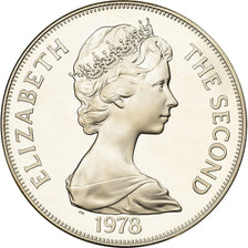 Coin, Ascension Island, 25 Pence, Crown, 1978, Pobjoy Mint, MS(63), Silver