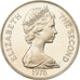 Coin, Ascension Island, 25 Pence, Crown, 1978, Pobjoy Mint, MS(63), Silver