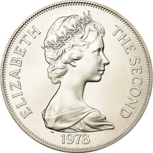 Coin, Saint Helena, Elizabeth II, 25 Pence, Crown, 1978, Pobjoy Mint, MS(63)