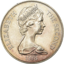 Coin, Tristan Da Cunha, Elizabeth II, Crown, 1978, Pobjoy Mint, EF(40-45)