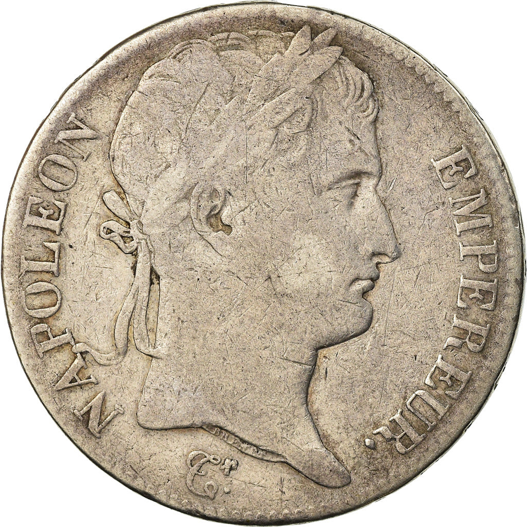 Coin, France, Napoléon I, 5 Francs, 1815, Paris, VF(20-25), Silver, KM:704.1
