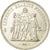 Moneta, Francja, Hercule, 50 Francs, 1974, Avers 20 francs, AU(55-58), Srebro