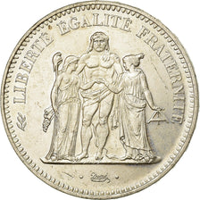 Monnaie, France, Hercule, 50 Francs, 1974, Avers 20 francs, SUP, Argent