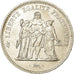 Coin, France, Hercule, 50 Francs, 1974, Avers 20 francs, AU(55-58), Silver