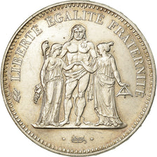 Coin, France, Hercule, 50 Francs, 1974, Avers 20 francs, AU(55-58), Silver