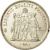 Coin, France, Hercule, 50 Francs, 1974, Avers 20 francs, AU(50-53), Silver