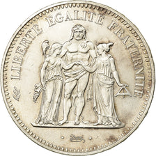 Coin, France, Hercule, 50 Francs, 1974, Avers 20 francs, AU(50-53), Silver