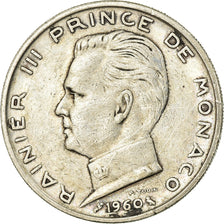 Münze, Monaco, Rainier III, 5 Francs, 1960, SS, Silber, KM:141, Gadoury:MC 152