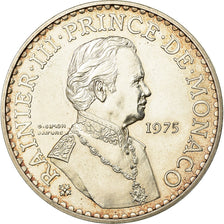 Monnaie, Monaco, Rainier III, 50 Francs, 1975, SPL, Argent, KM:152.2