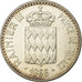 Coin, Monaco, Rainier III, Charles III, 10 Francs, 1966, AU(55-58), Silver