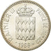 Coin, Monaco, Rainier III, Charles III, 10 Francs, 1966, AU(55-58), Silver