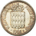 Coin, Monaco, Rainier III, Charles III, 10 Francs, 1966, AU(55-58), Silver