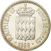 Coin, Monaco, Rainier III, Charles III, 10 Francs, 1966, AU(55-58), Silver