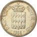 Coin, Monaco, Rainier III, Charles III, 10 Francs, 1966, AU(55-58), Silver