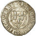 Coin, France, Charles VI, Blanc Guénar, Troyes, VF(30-35), Billon