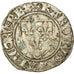 Coin, France, Charles VI, Blanc Guénar, Troyes, VF(30-35), Billon