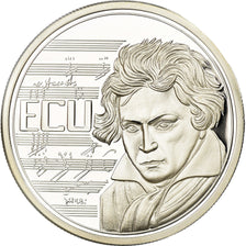 Monnaie, Allemagne, Beethoven, Ecu, 1993, SPL, Argent