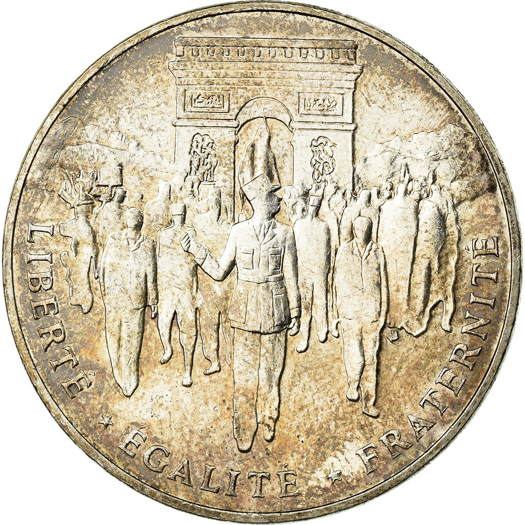 Monnaie, France, Libération de Paris, 100 Francs, 1994, SUP, Argent