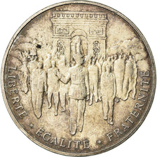 Coin, France, Libération de Paris, 100 Francs, 1994, EF(40-45), Silver