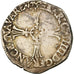 Moneta, Francja, Henri IV, 1/8 Ecu, VF(30-35), Srebro, Sombart:4688