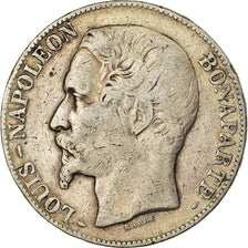 Moneta, Francja, Louis-Napoléon Bonaparte, Napoléon III, 5 Francs, 1852