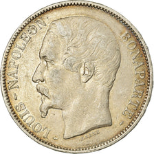 Moneda, Francia, Louis-Napoléon Bonaparte, Napoléon III, 5 Francs, 1852