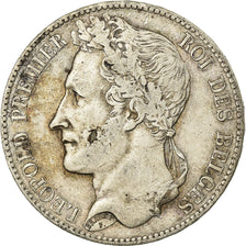 Coin, Belgium, Leopold I, 5 Francs, 5 Frank, 1848, VF(30-35), Silver, KM:3.2