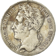 Monnaie, Belgique, Leopold I, 5 Francs, 5 Frank, 1848, TB+, Argent, KM:3.2
