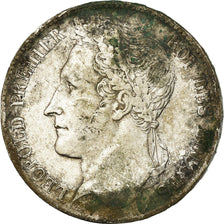 Coin, Belgium, Leopold I, 5 Francs, 5 Frank, 1848, VF(20-25), Silver, KM:3.2